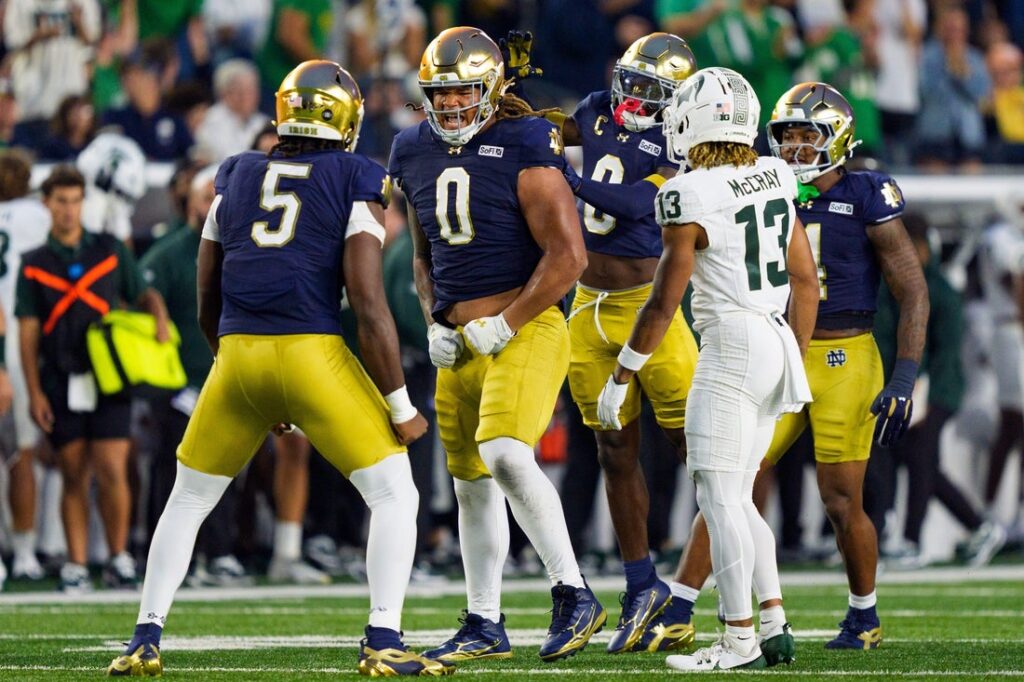 Notre Dame, Michigan State
