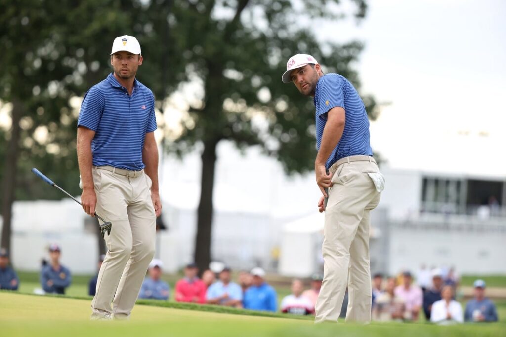 U.S. takes 3-2 lead on Day 1 of Presidents Cup
