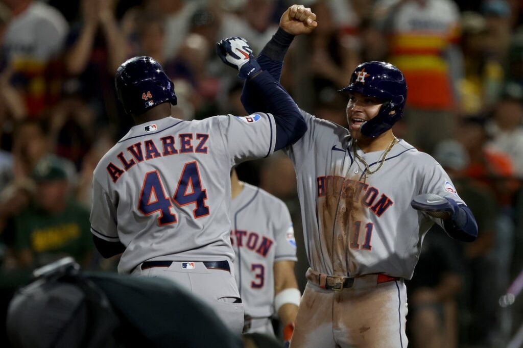Astros, Athletics