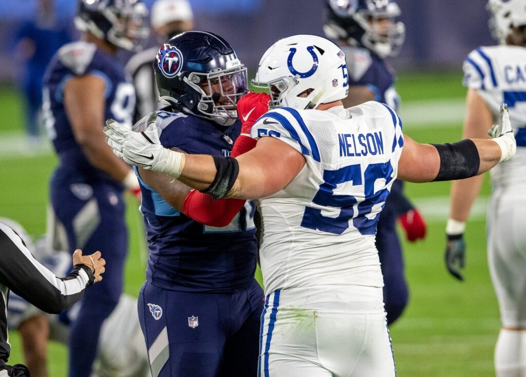 Quenton Nelson AND Simmons