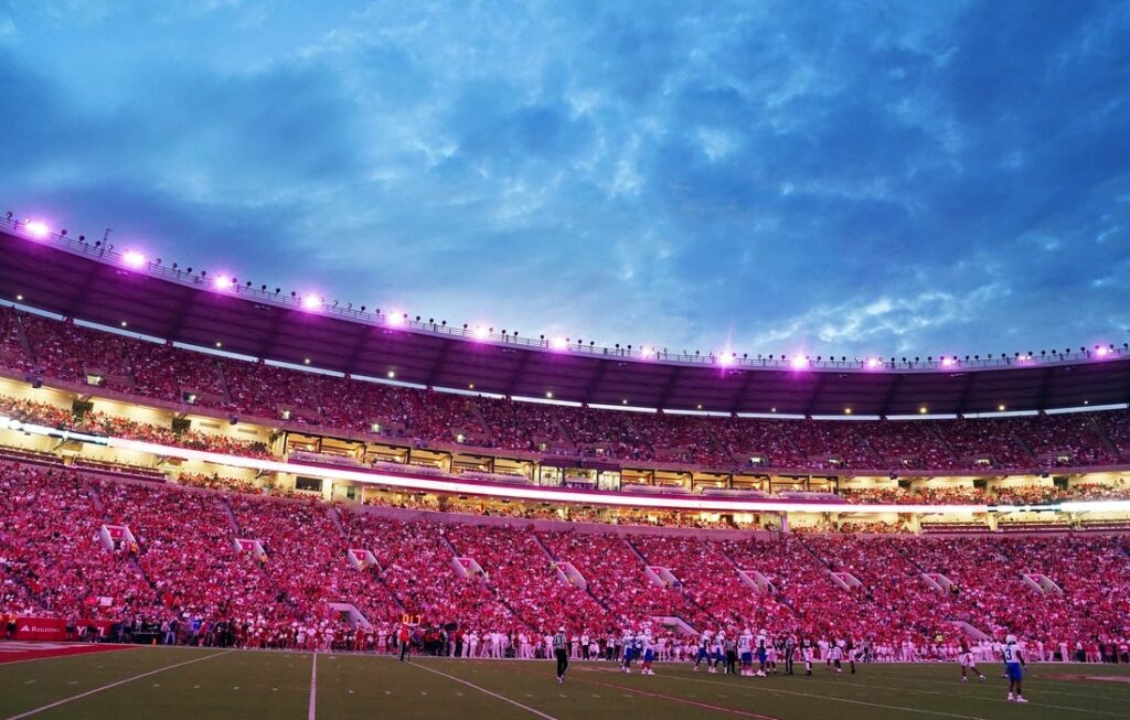 Bryant Denny stadium general view