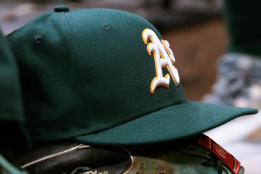 athletics cap mlb