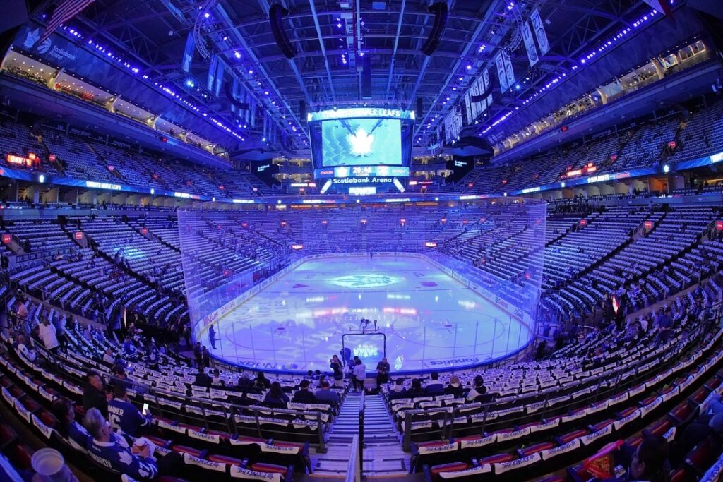 Scotiabank Arena, toronto, leafs, view