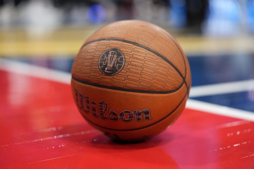 NBA ball logo
