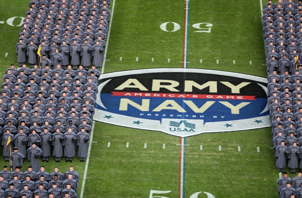 Army Navy Game cadets