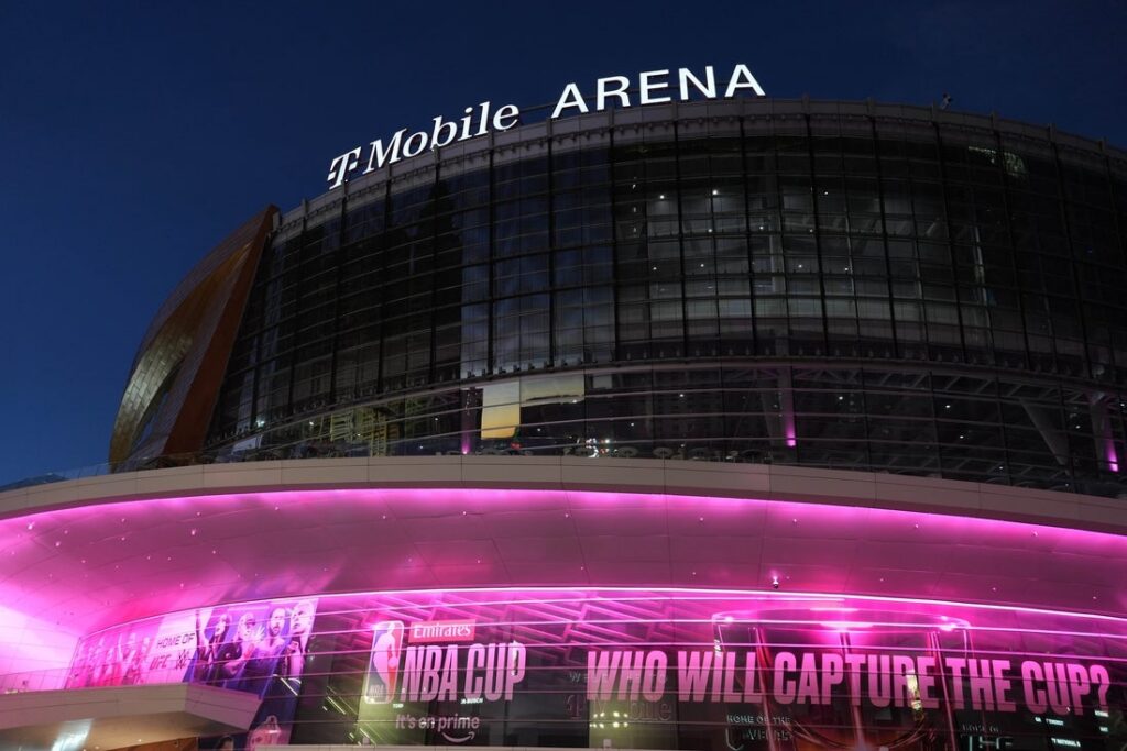 NBA Las Vegas general view