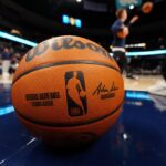 nba basketballs wilson general view