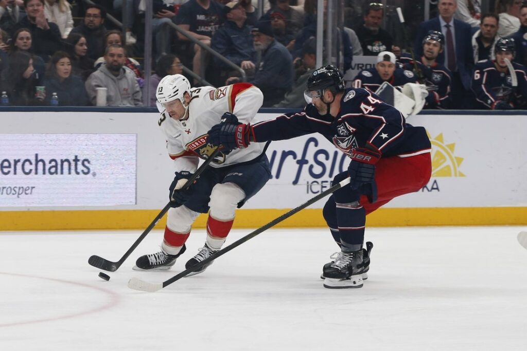 Sam Reinhart, Blue Jackets
