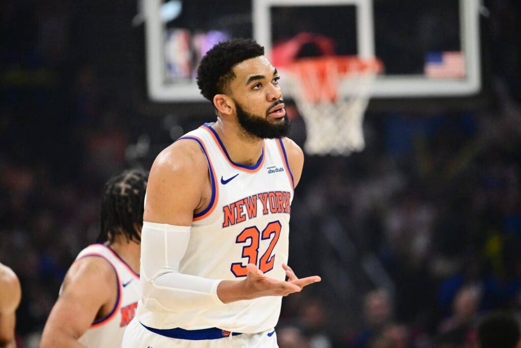 karl-anthony towns react
