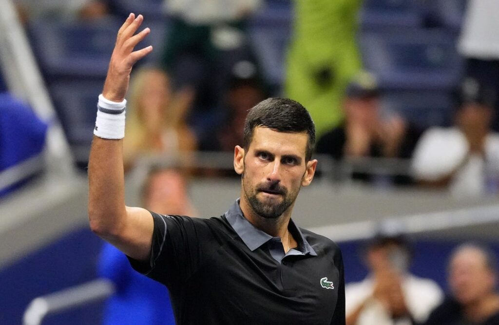 djokovic react