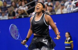 naomi osaka react