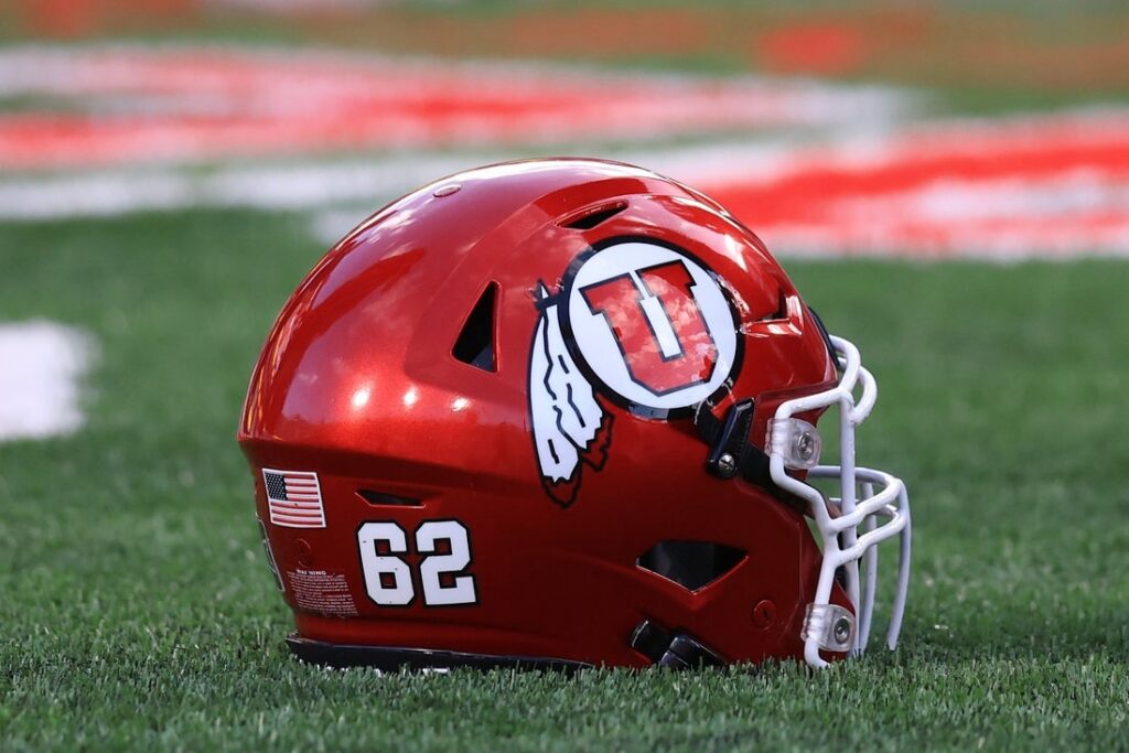 utah utes helmet