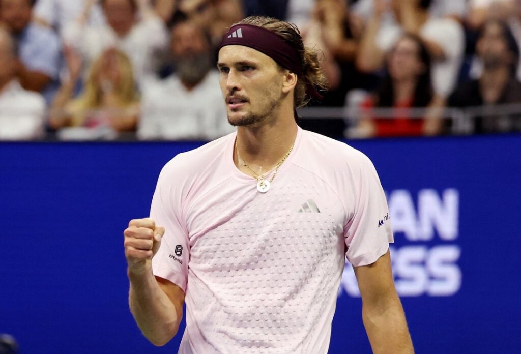 alexander zverev react