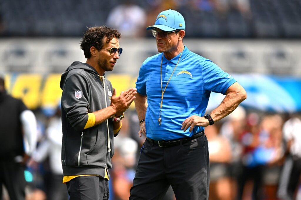 Jim Harbaugh MIke McDaniel