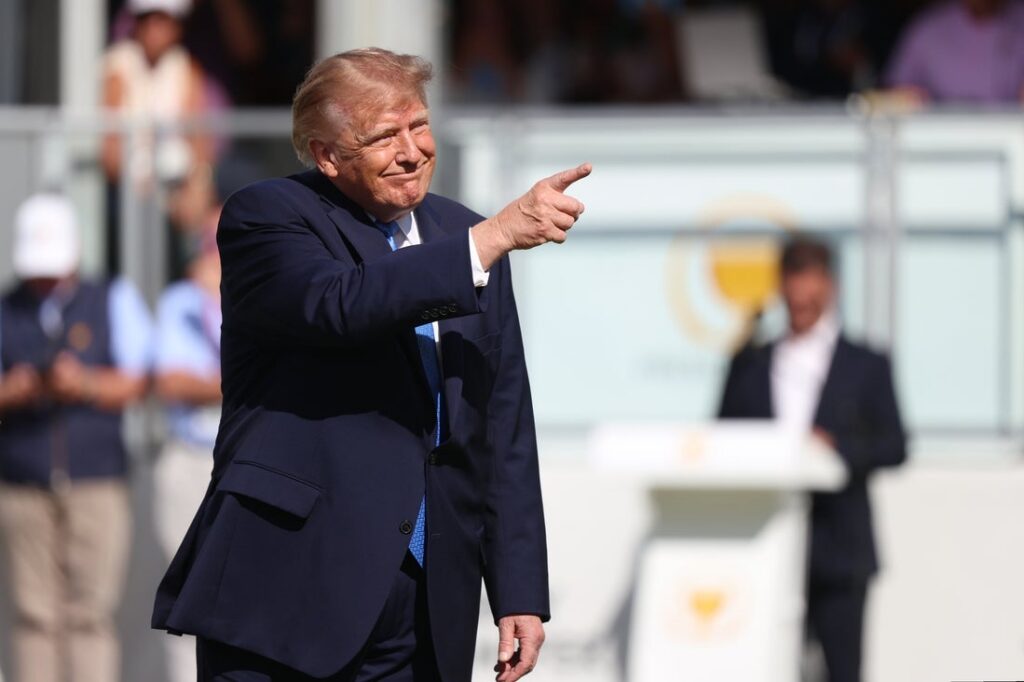 donald trump golf