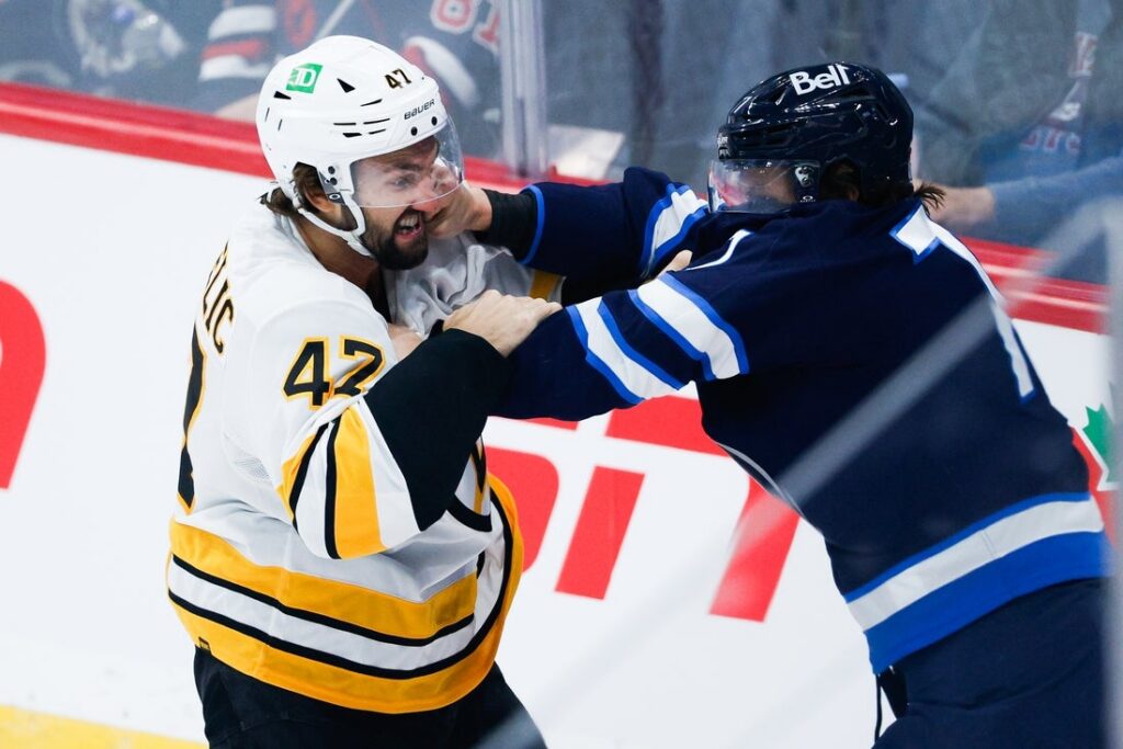 Bruins, winnipeg Jets