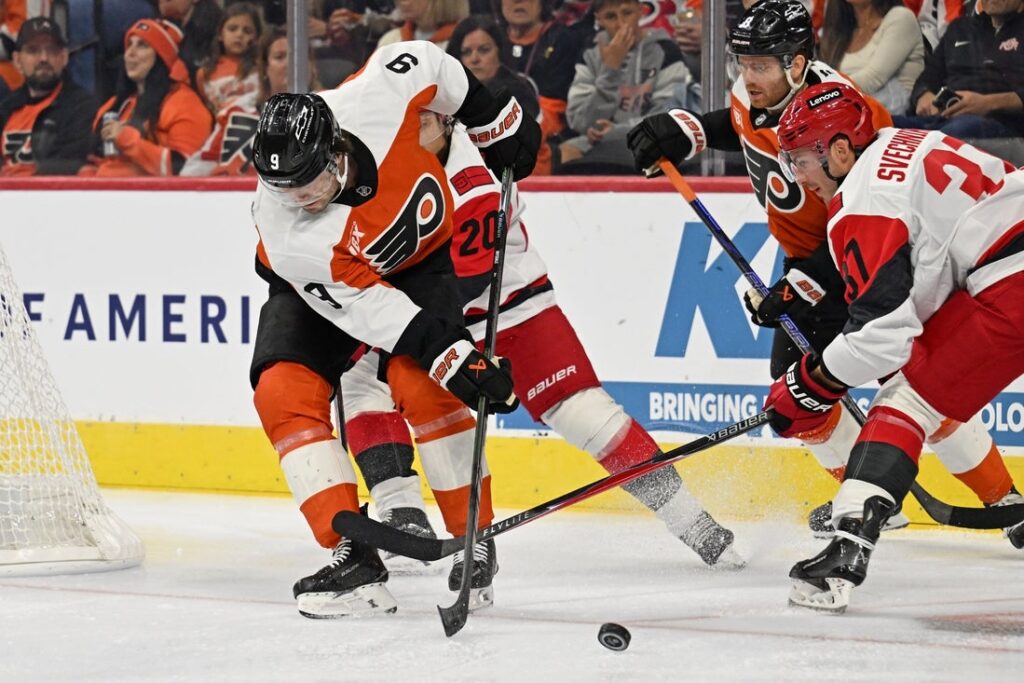 Flyers, Hurricanes