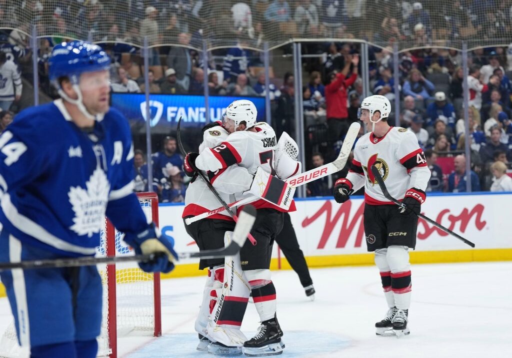 Maple Leafs, Senators