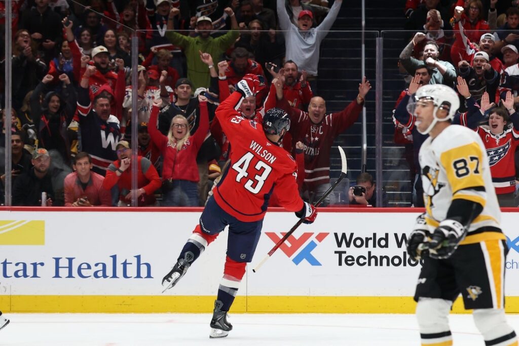 Tom Wilson, capitals, penguins