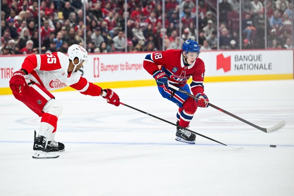 Red Wings, Canadiens