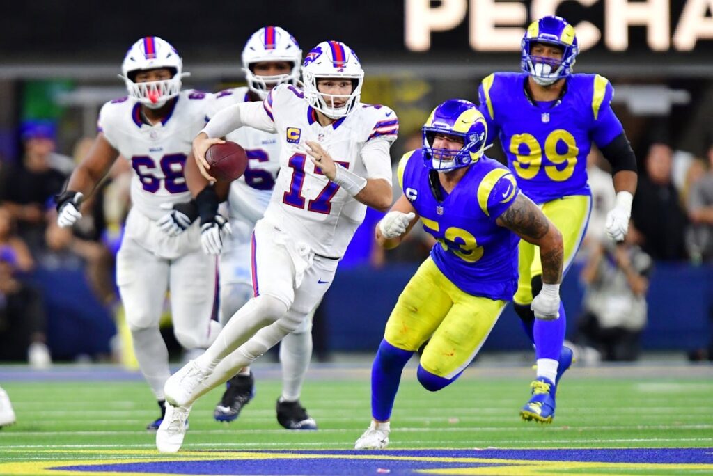 bills, rams, josh allen