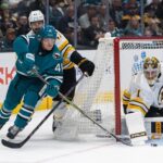 Bruins, Sharks
