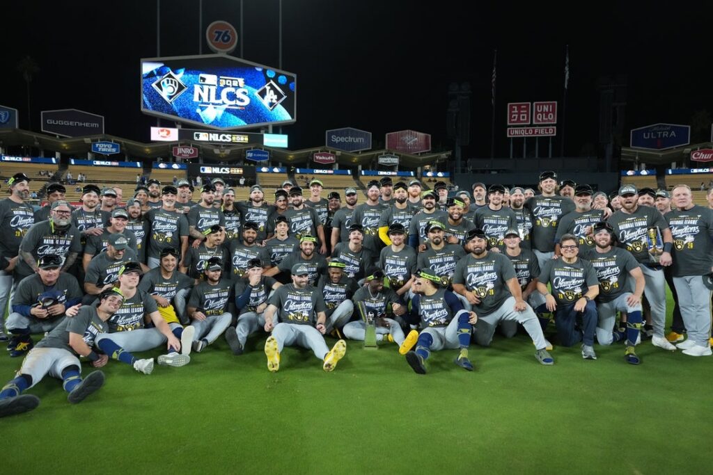 Brewers celebrate