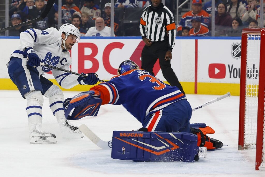 Leafs Oilers