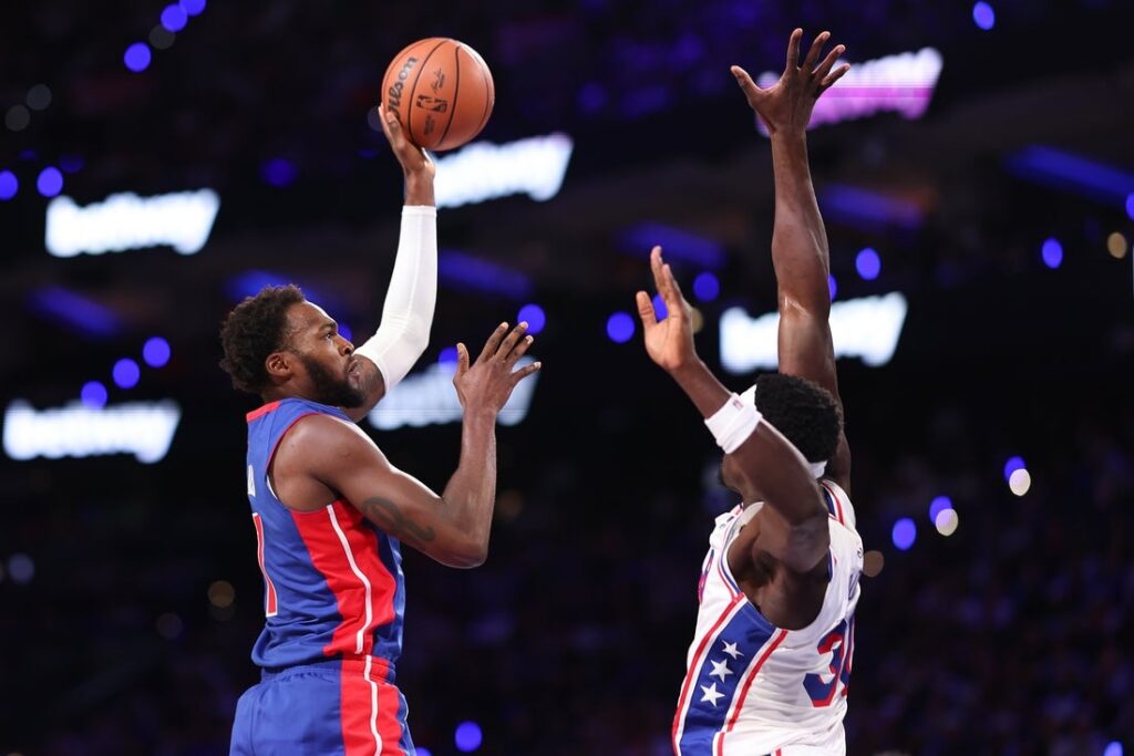 Pistons, 76ers