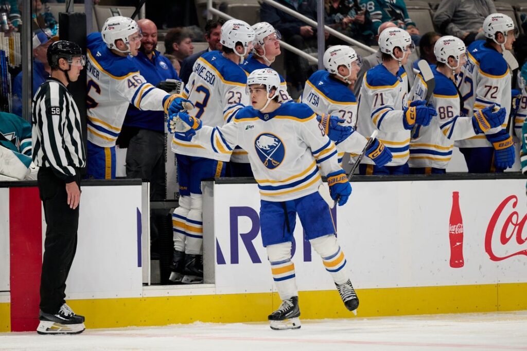 sabres, sharks