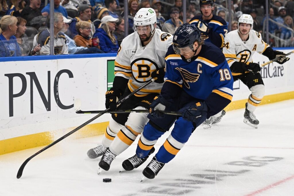 Blues, Bruins